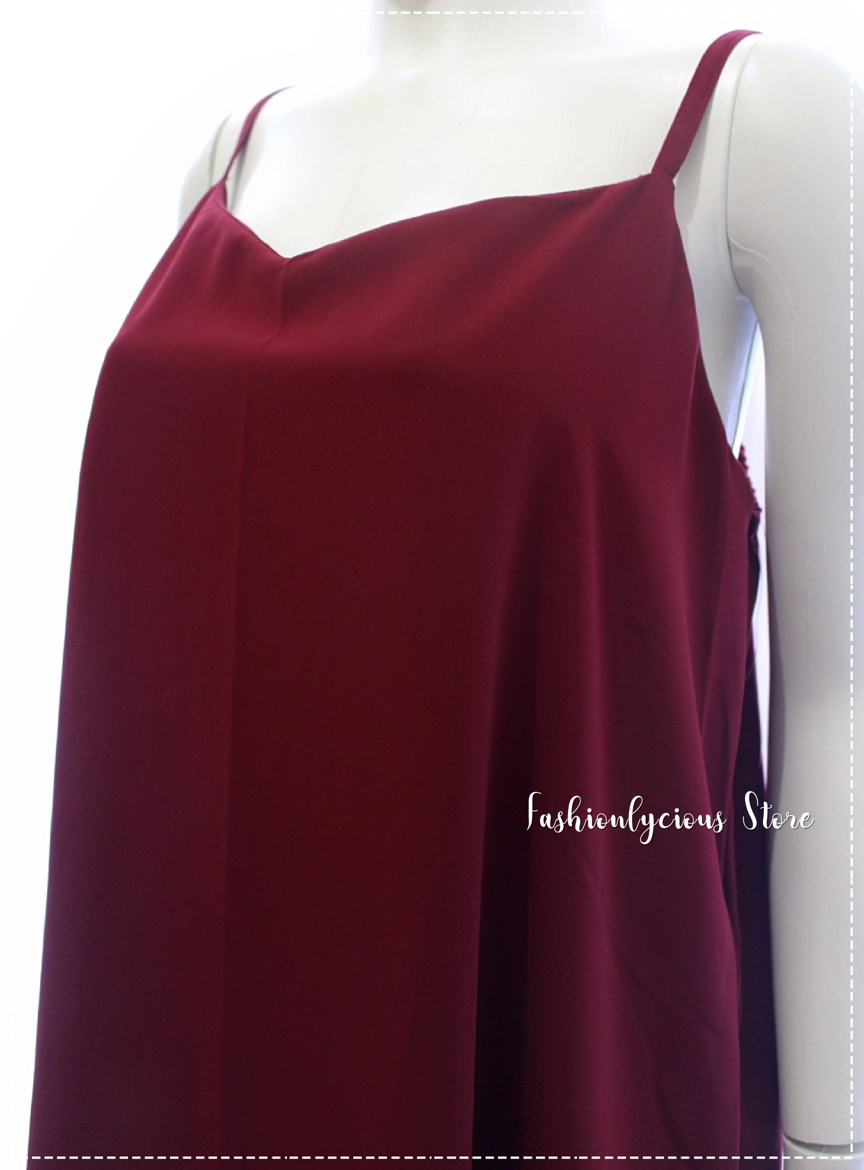 V - TANK DRESS LONG