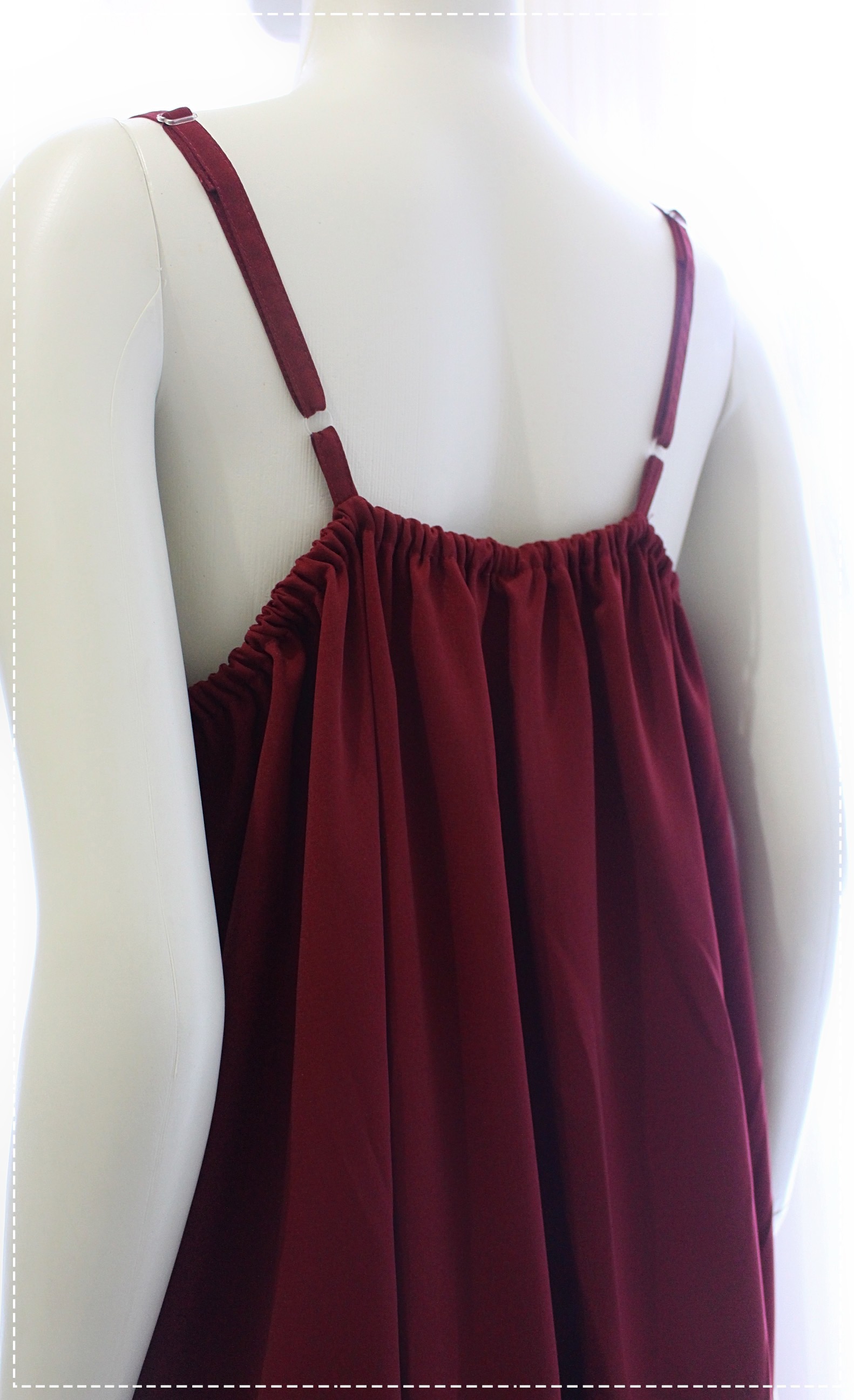 V - TANK DRESS LONG