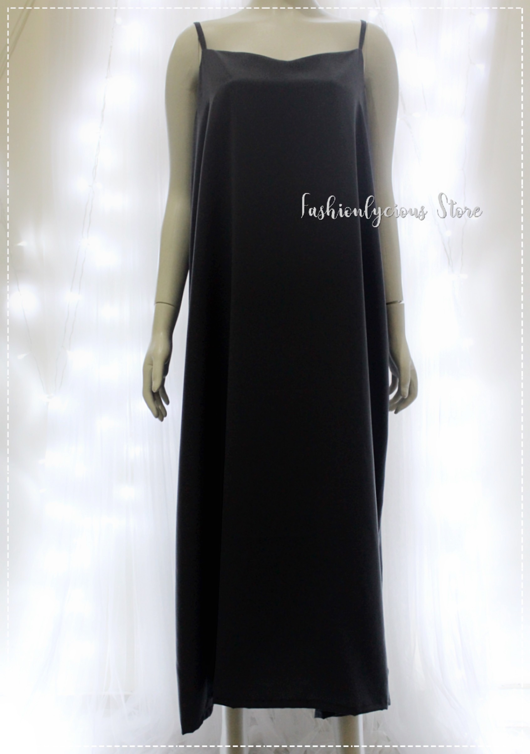 V - TANK DRESS LONG