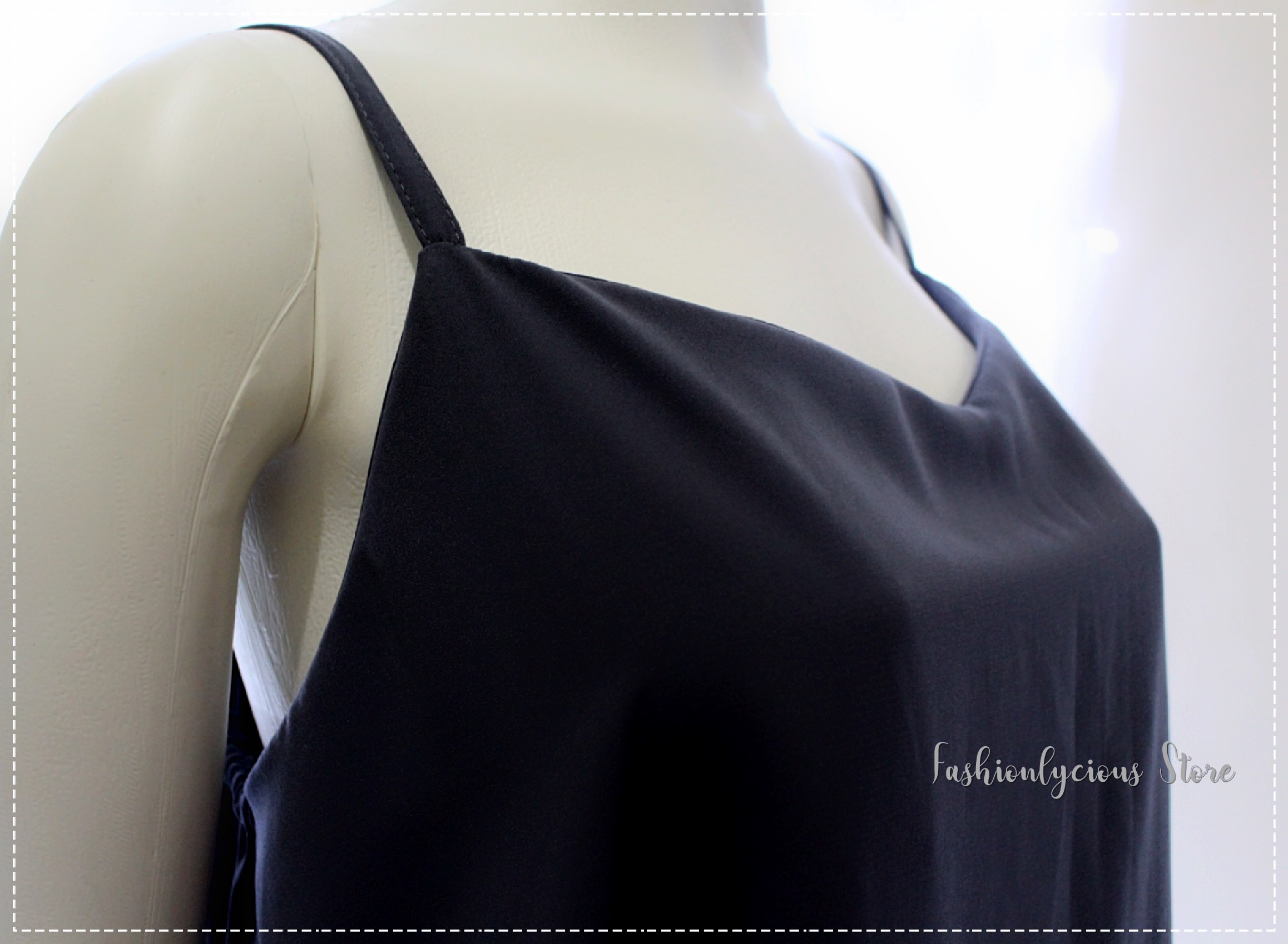 V - TANK DRESS LONG