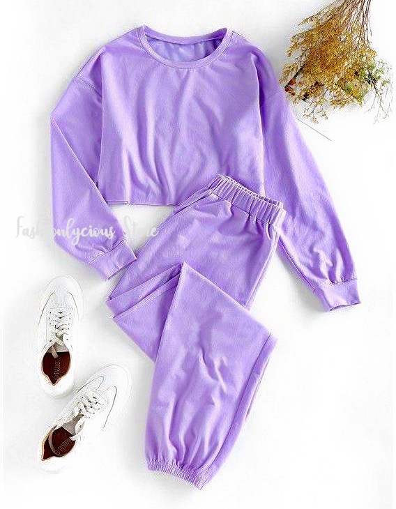 Crop Set Jogger