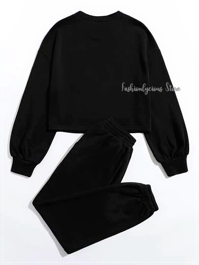 Crop Set Jogger