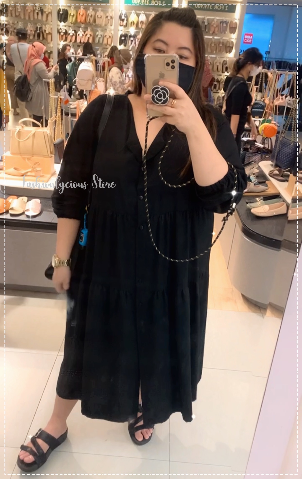 New Ruffle Dress Long