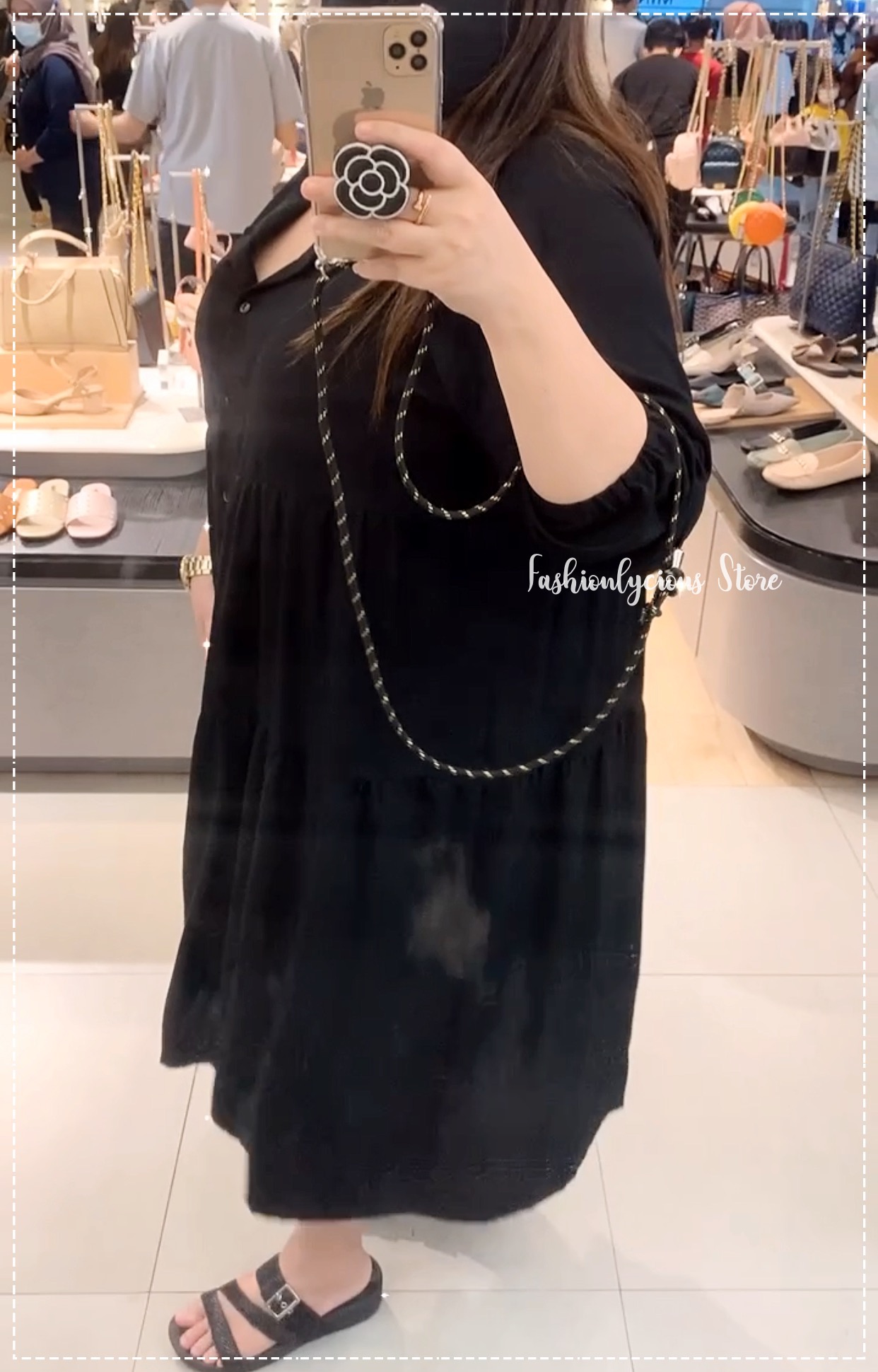 New Ruffle Dress Long