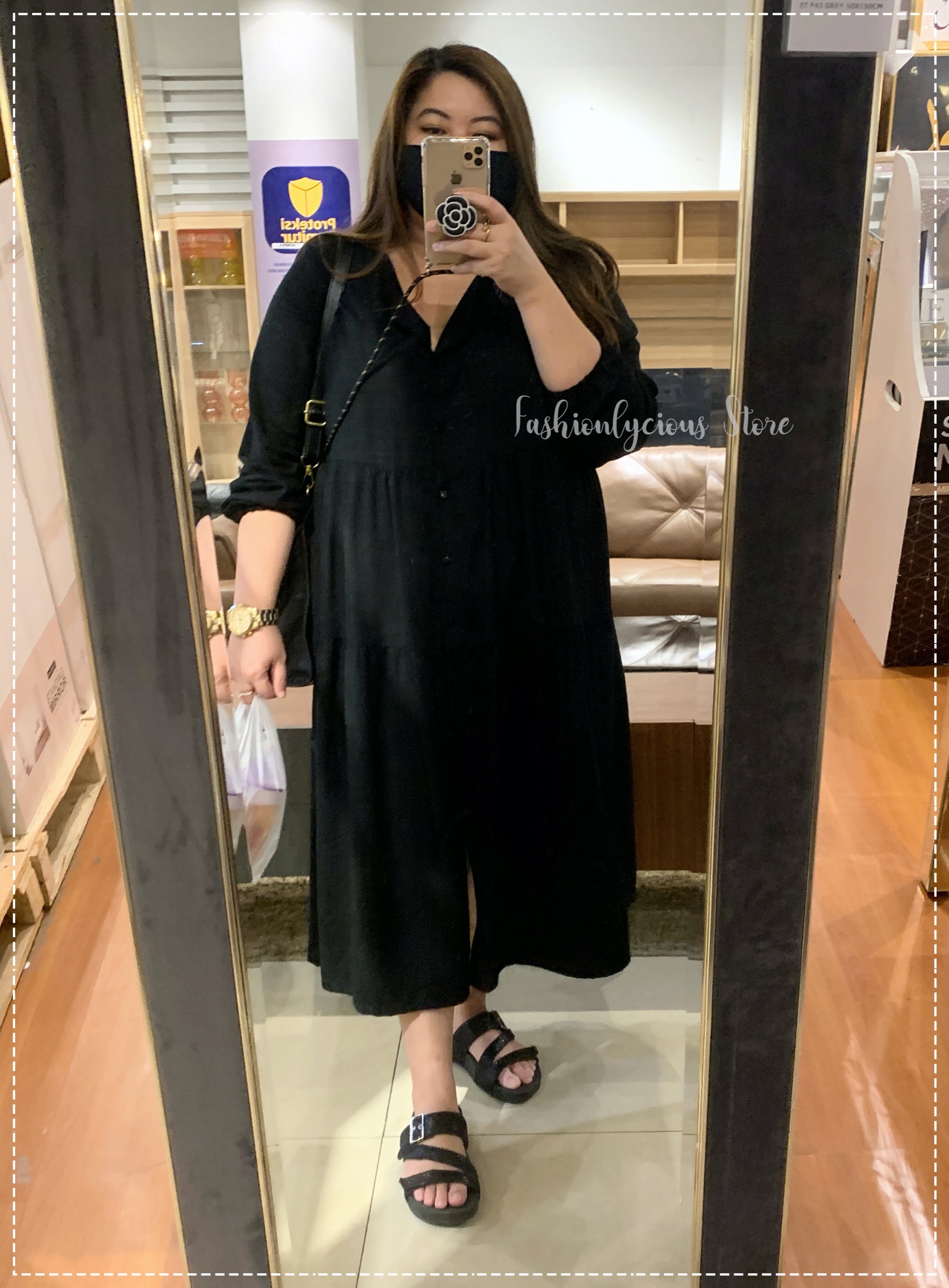 New Ruffle Dress Long