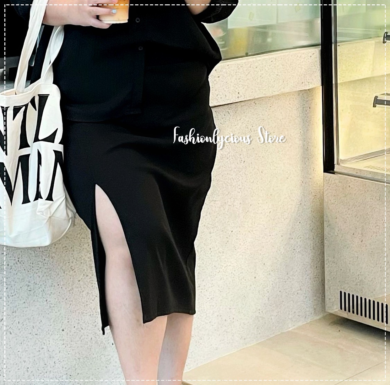 Split Pencil Skirt