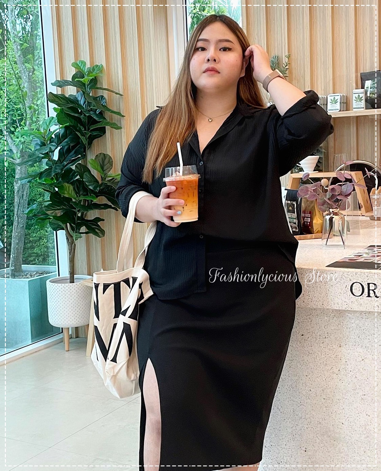 Split Pencil Skirt
