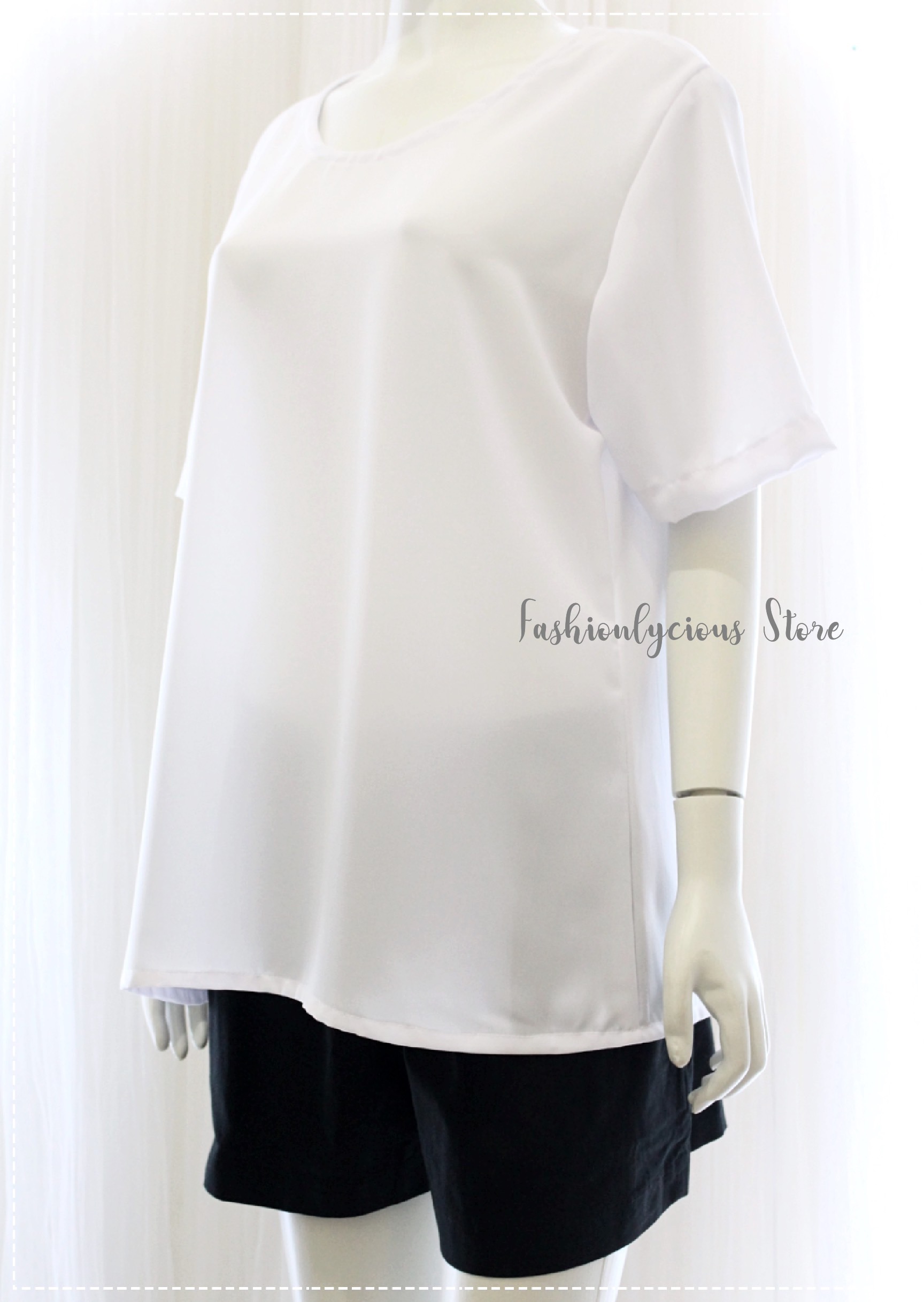Slit Back Top