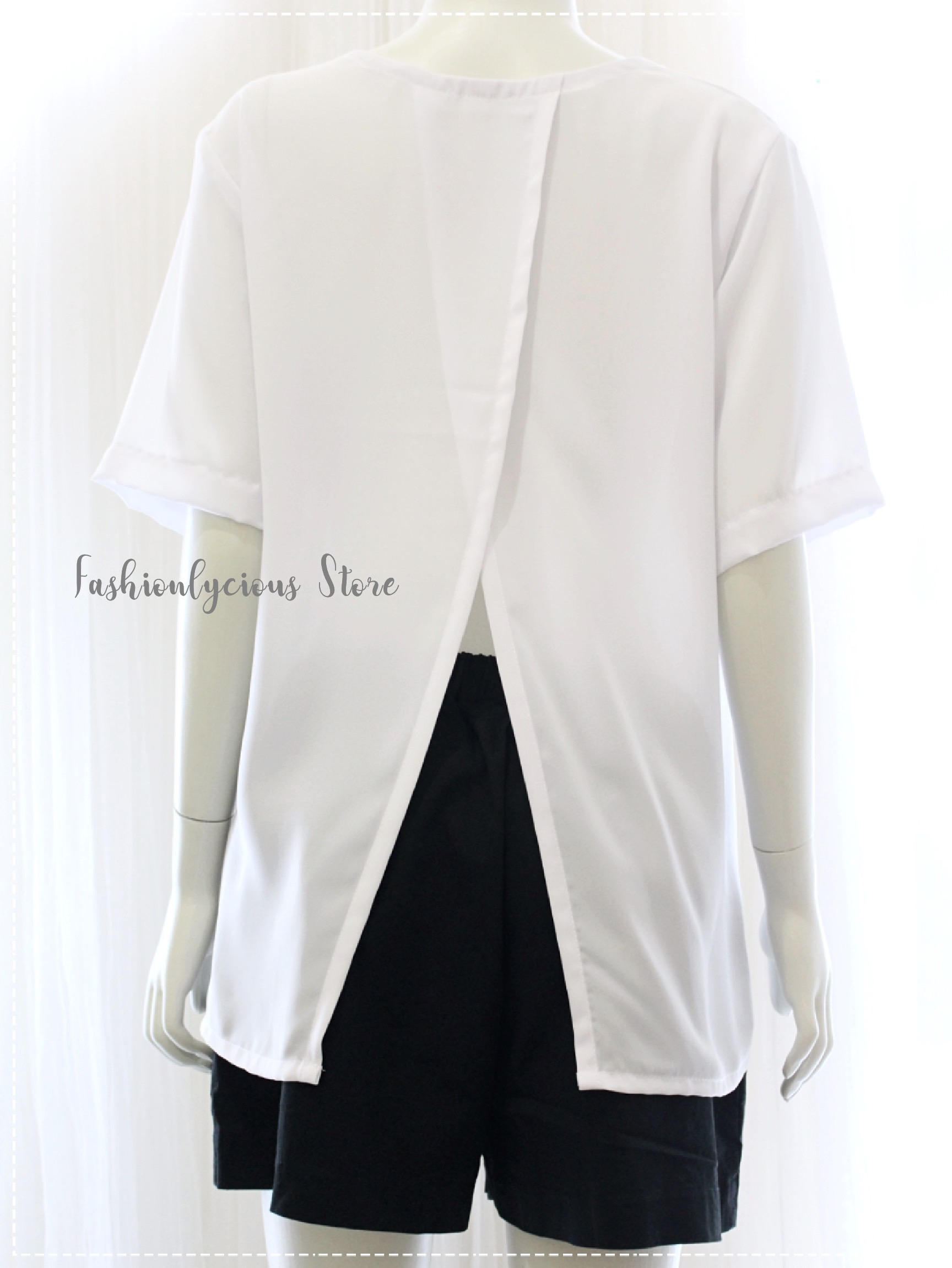 Slit Back Top