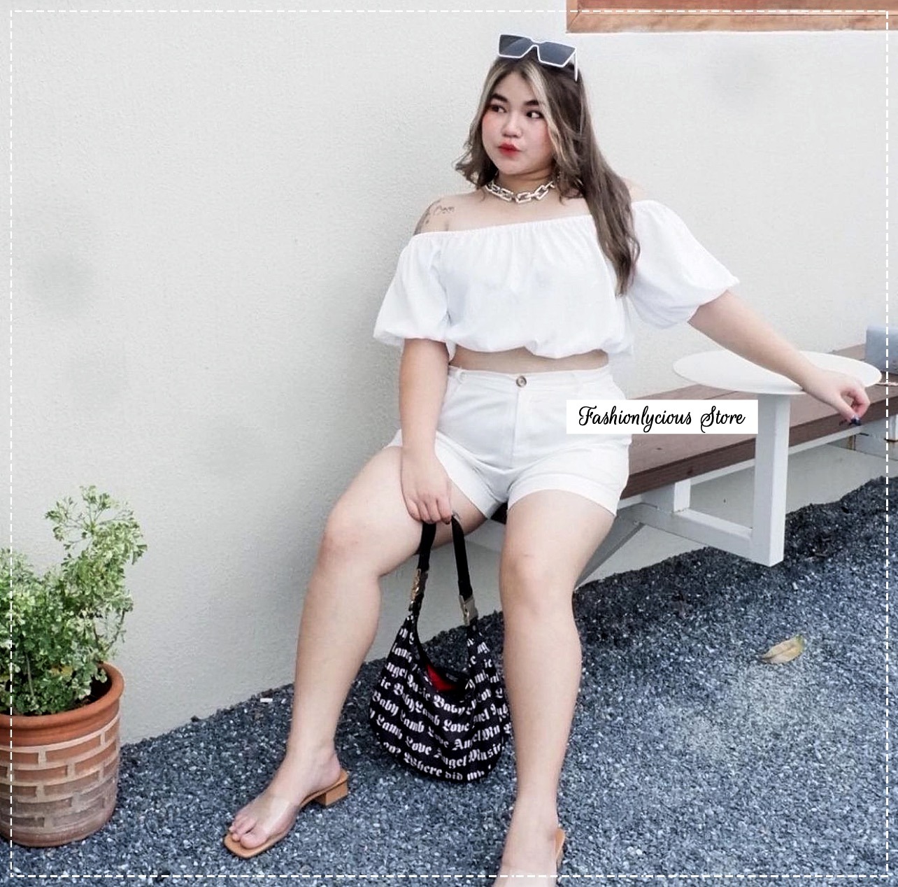 Plain Polly Crop top
