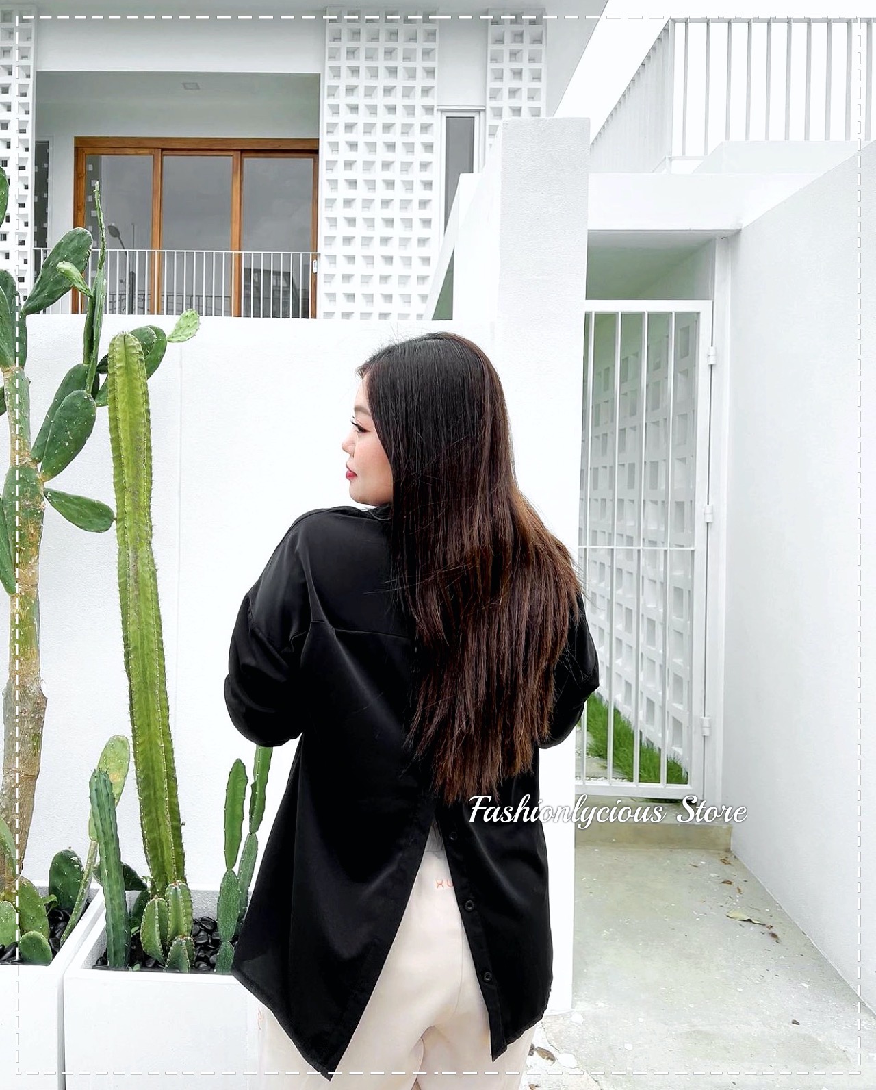 Back Button Kemeja