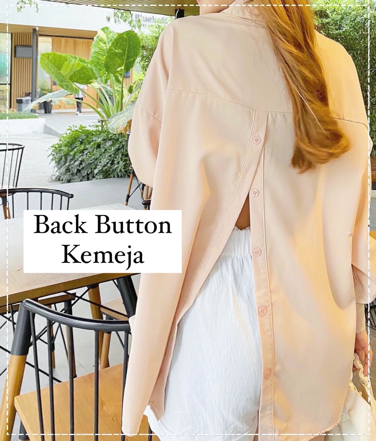 Back Button Kemeja