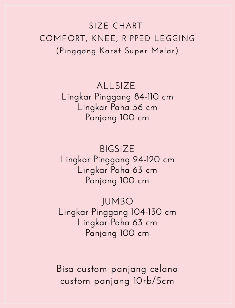 Zipper Legging stock