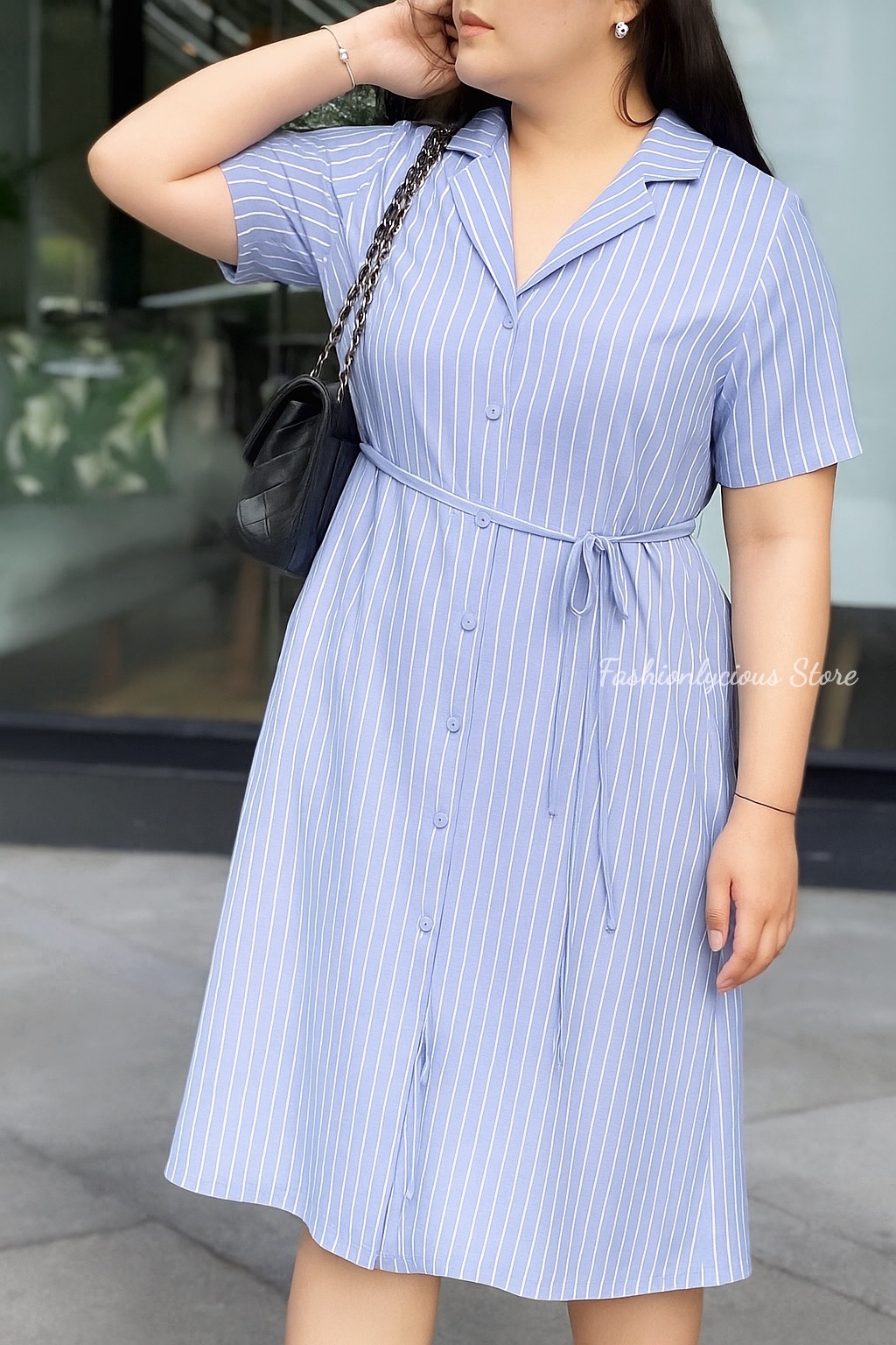 SHIRT DRESS STRIPES