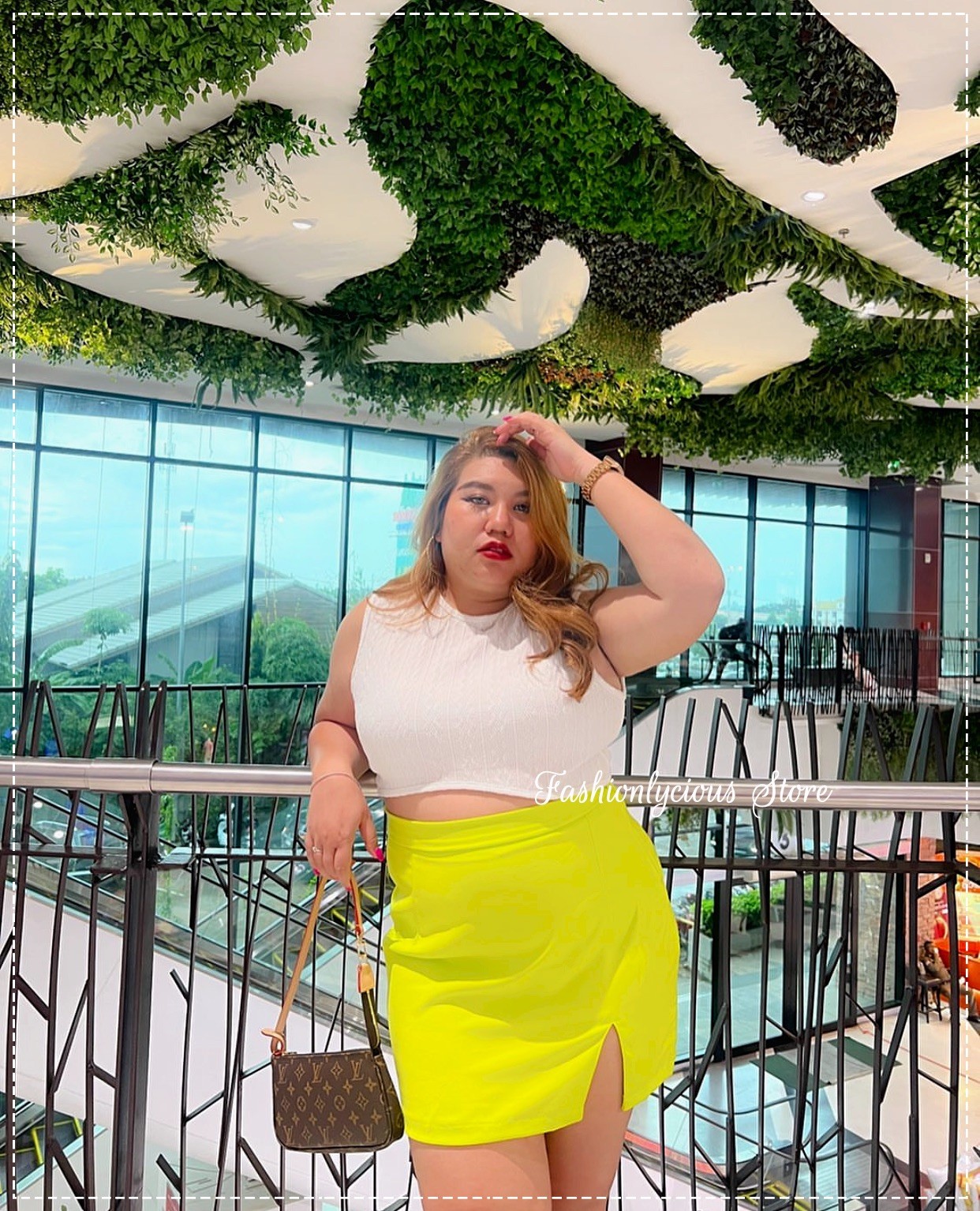 Split Mini Skirt