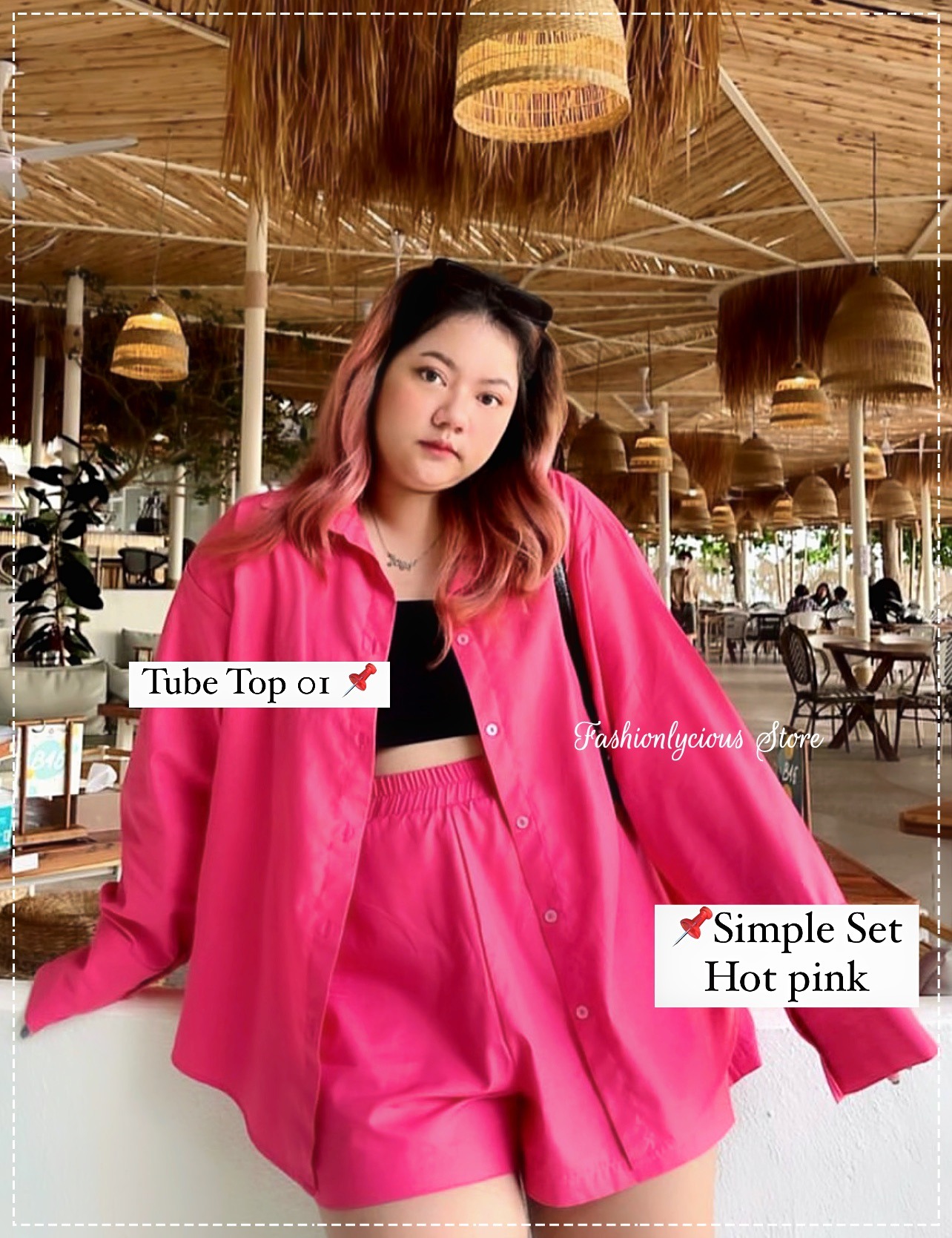 SIMPLE SET (Lengan Panjang) BRALETTE DIJUAL TERPISAH