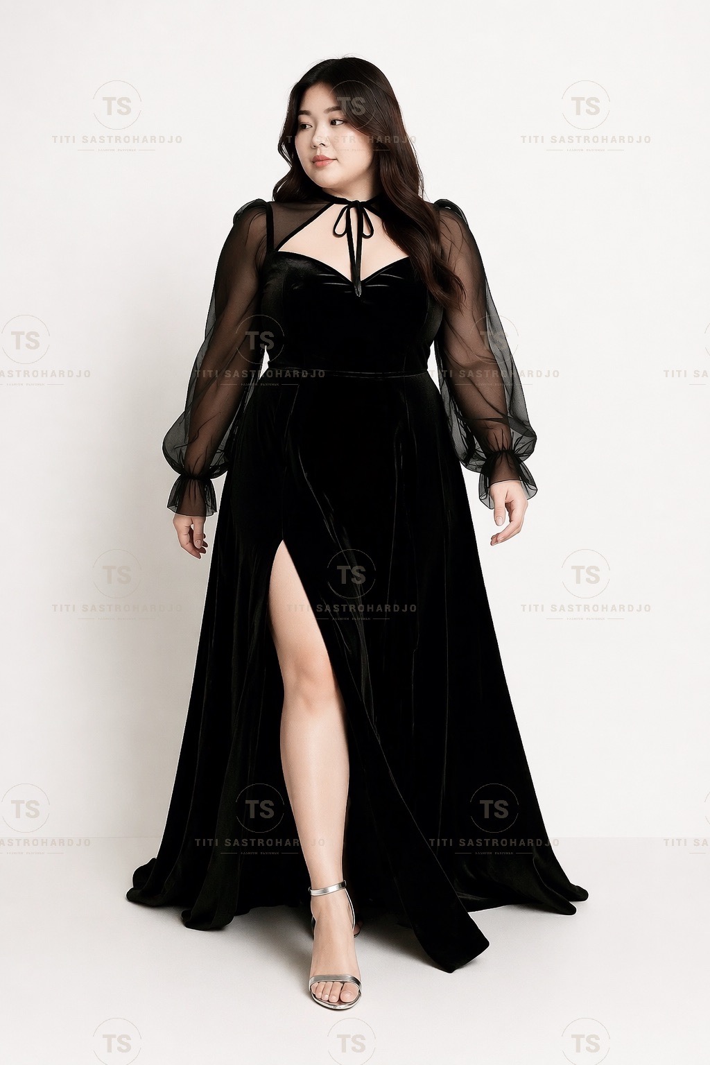 SECRET DRESS LONG (TS LUXURY)