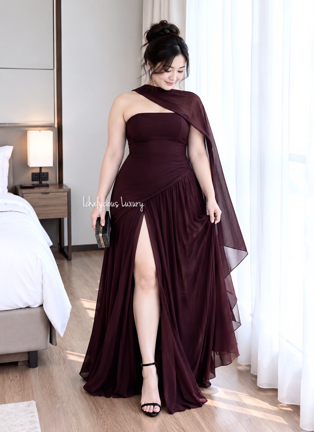 ASYMETRIC LONG DRESS