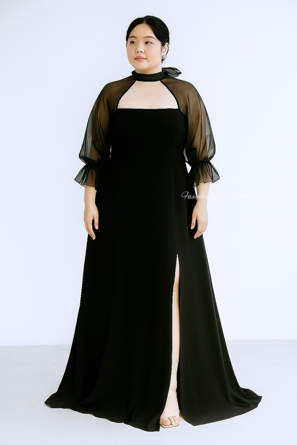 Bow Dress Long