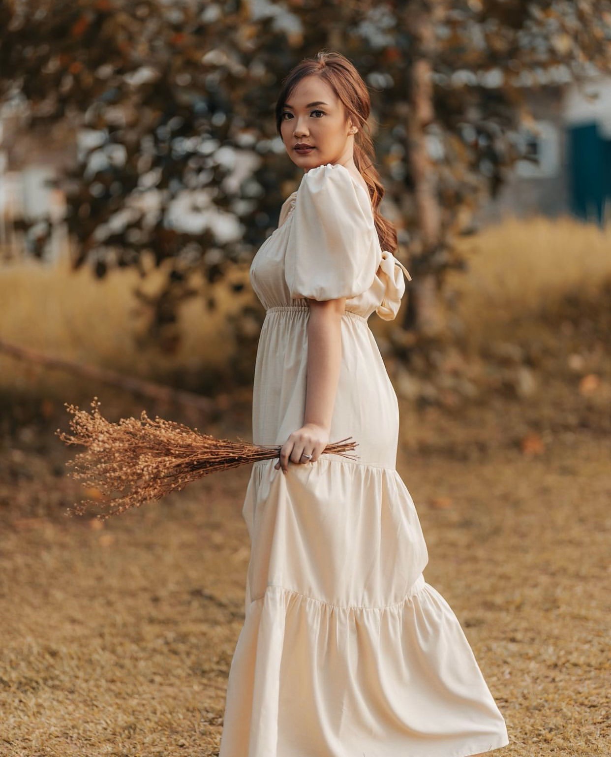 Priscilla Long Dress