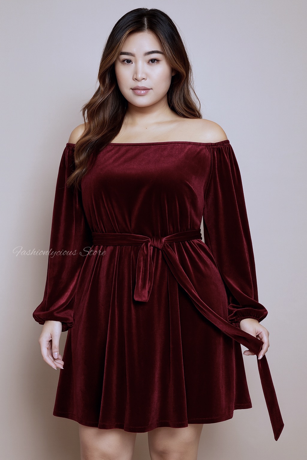 SABRINA VELVET DRESS