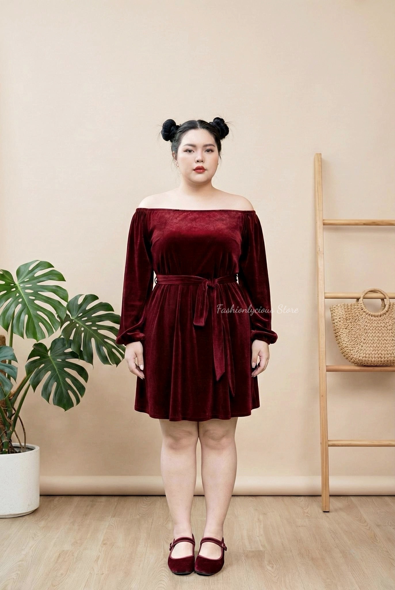 SABRINA VELVET DRESS