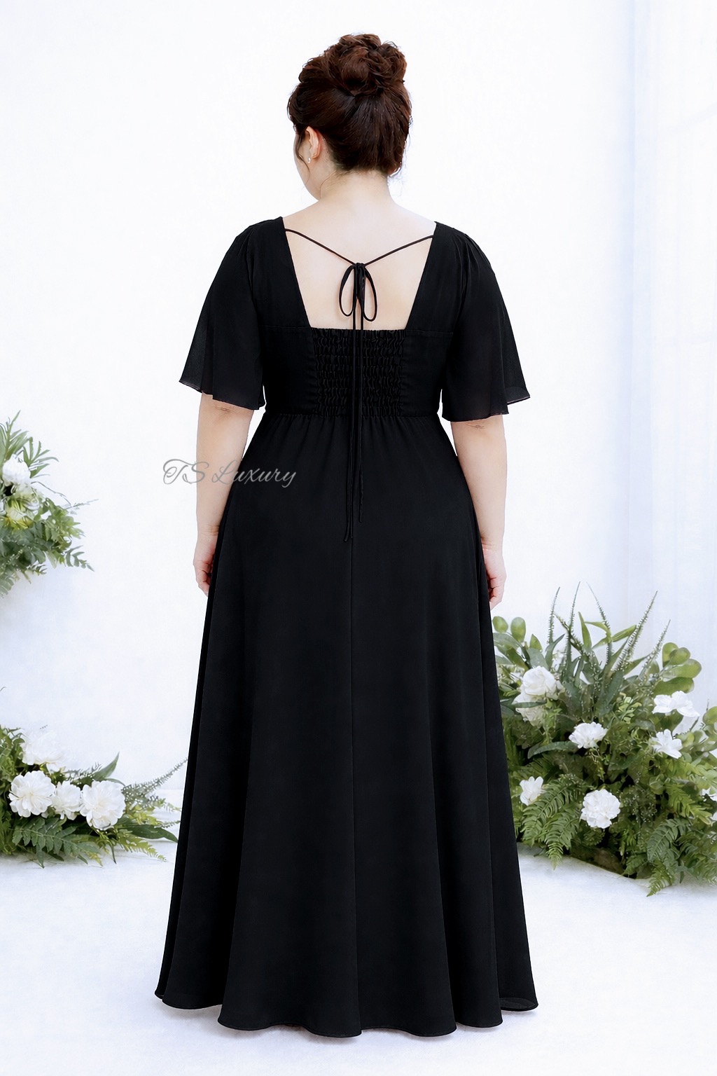 CLASSIC WRAP DRESS (TS LUXURY)
