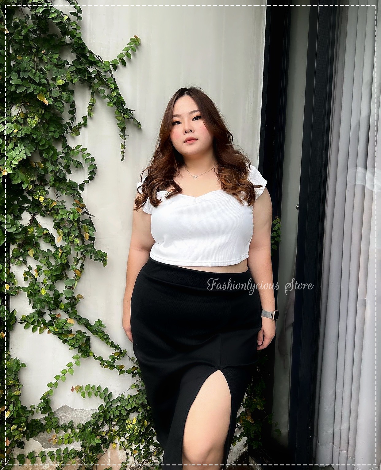 Split Pencil Skirt