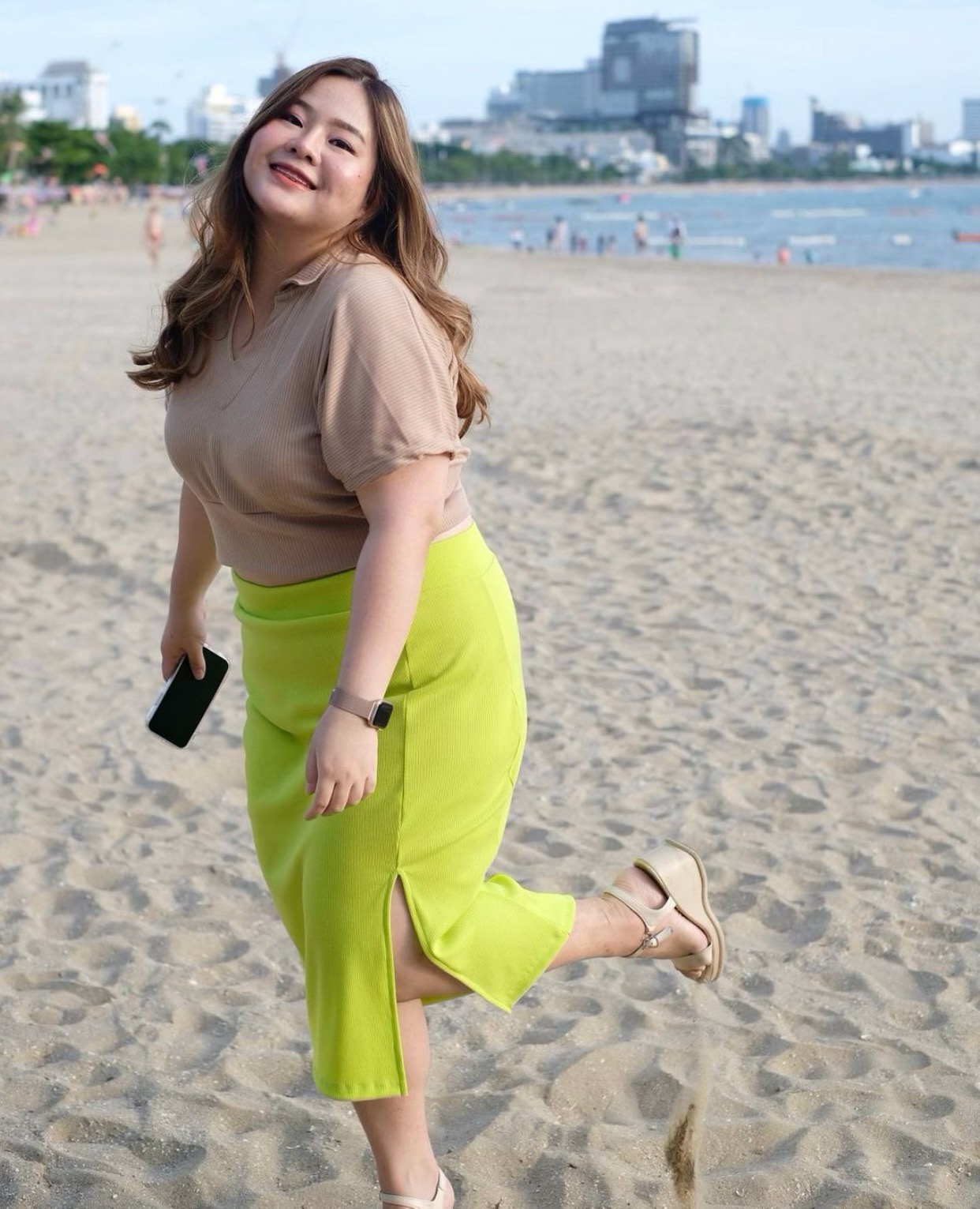 Split Pencil Skirt
