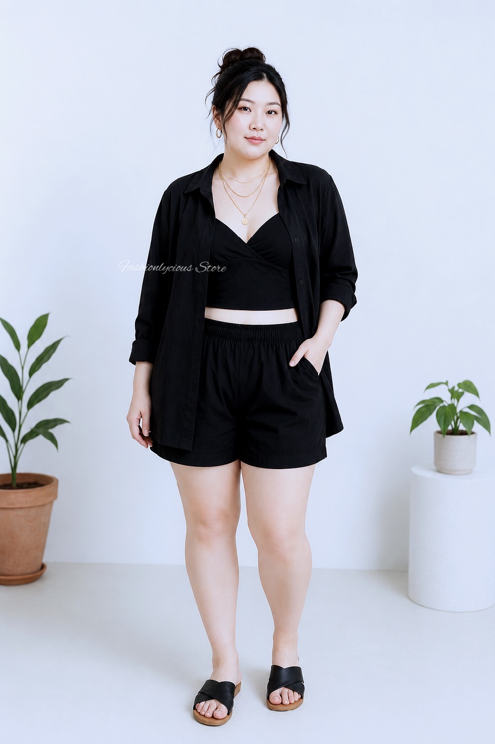 SIMPLE SET (Lengan Panjang) BRALETTE DIJUAL TERPISAH
