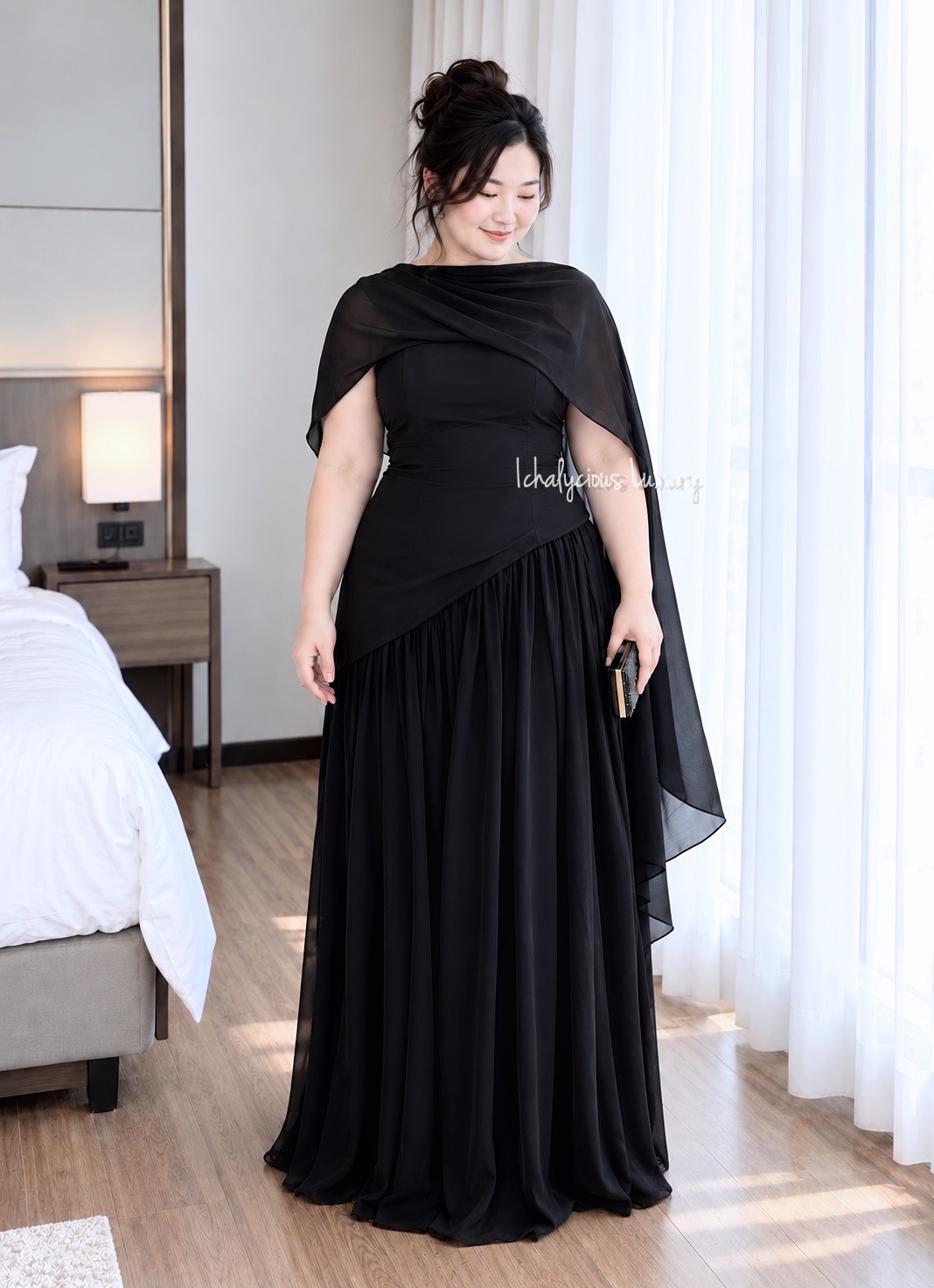 ASYMETRIC LONG DRESS