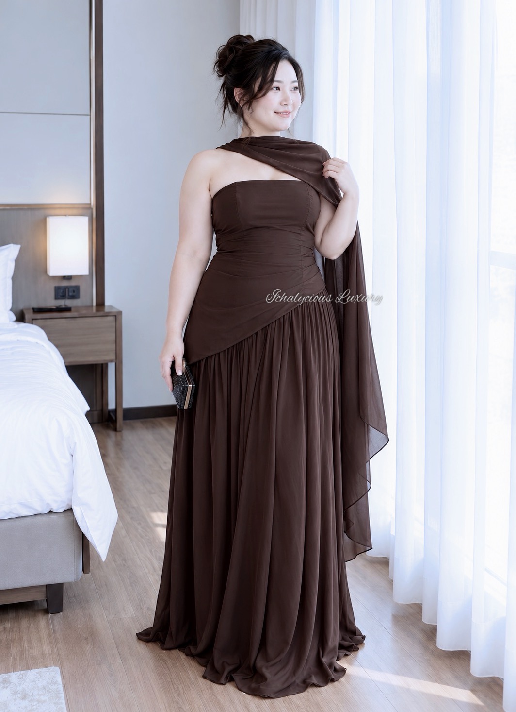 ASYMETRIC LONG DRESS