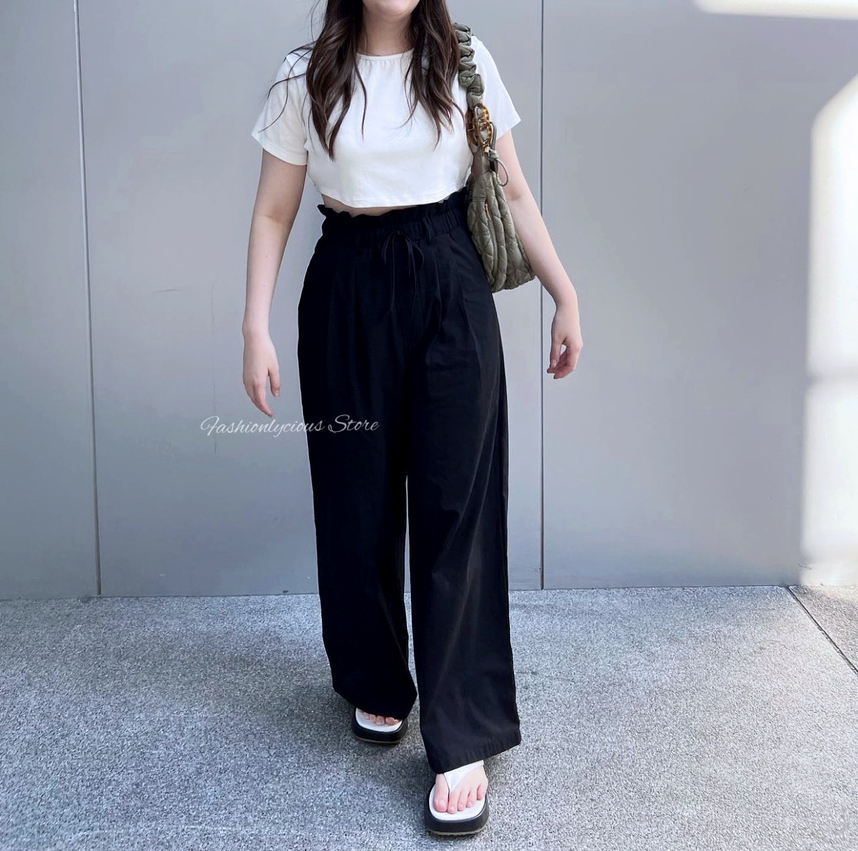 MILKY LONG PANTS