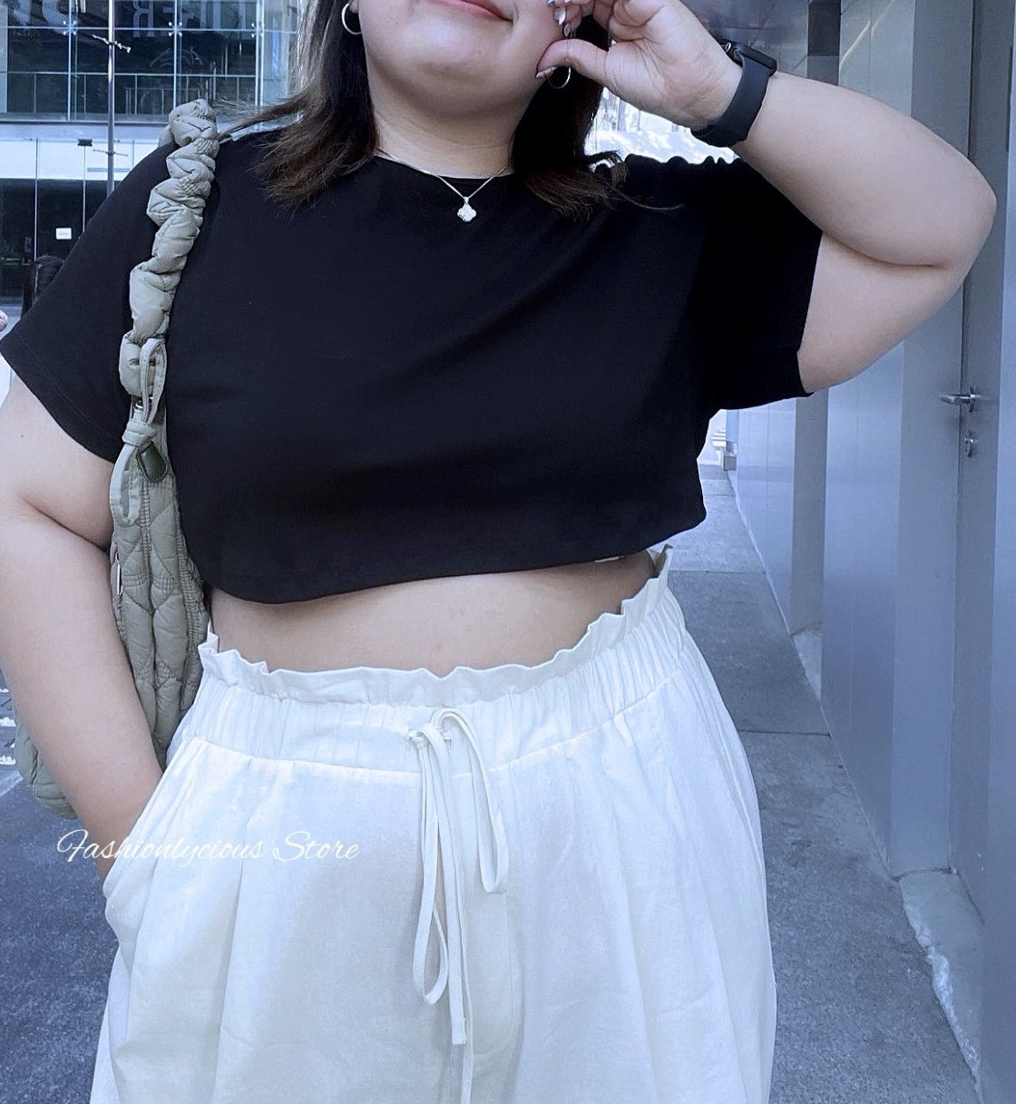MILKY LONG PANTS