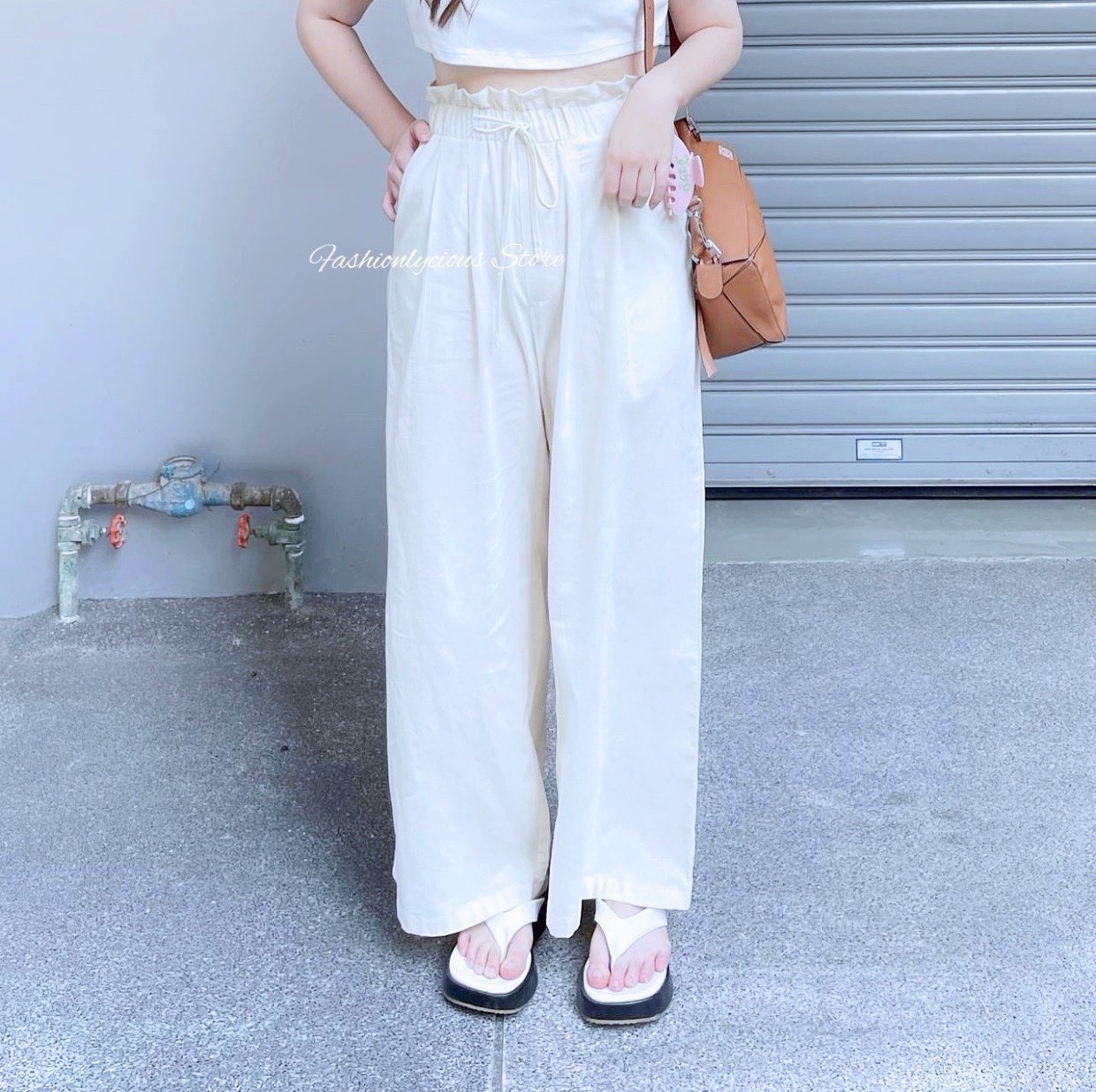 MILKY LONG PANTS