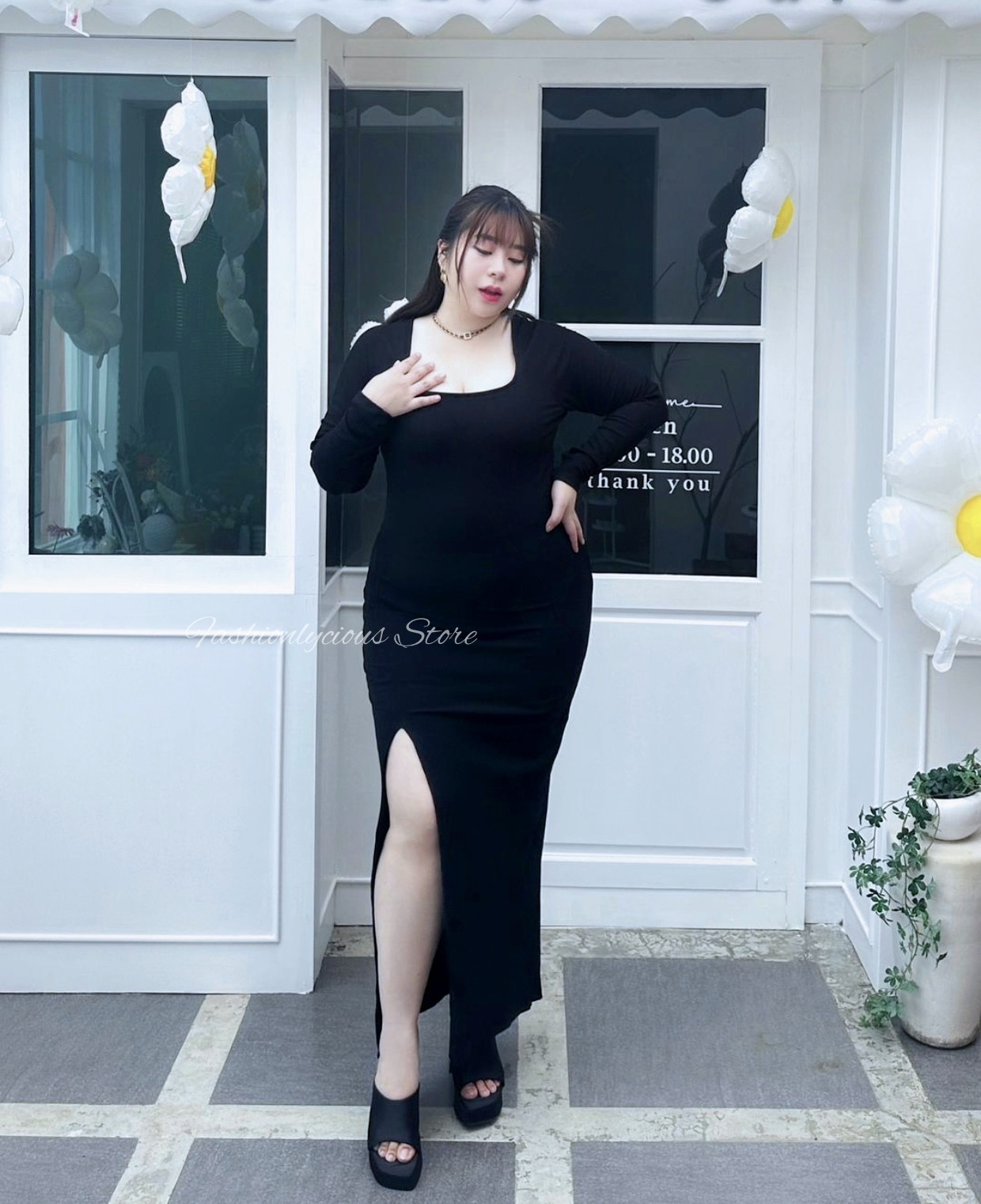Split Dress Classic Long