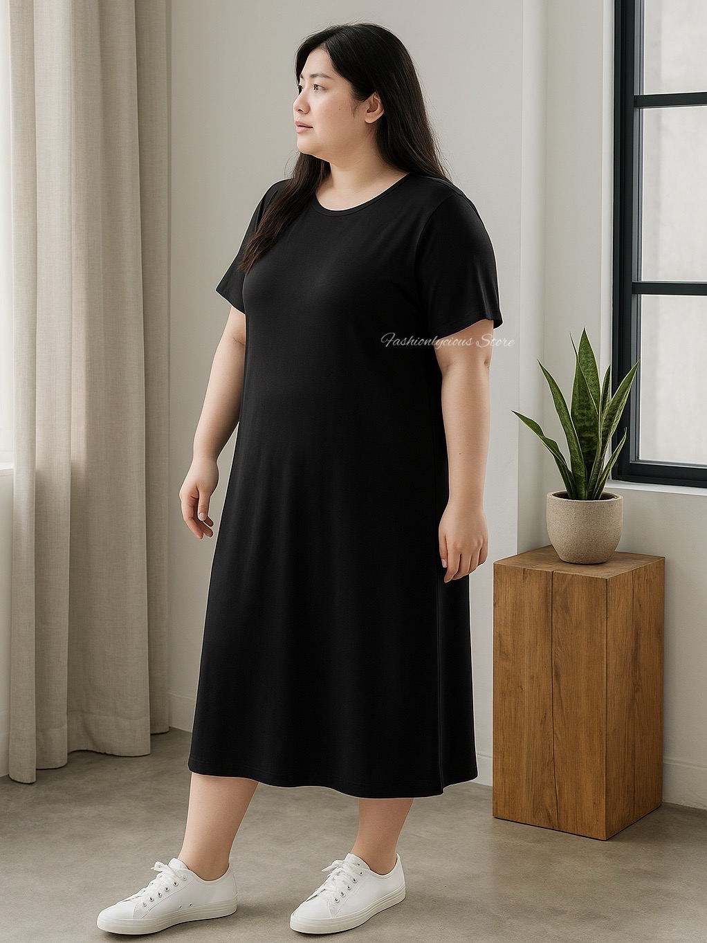 New Basic Dress Midi