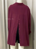 Back Button Kemeja
