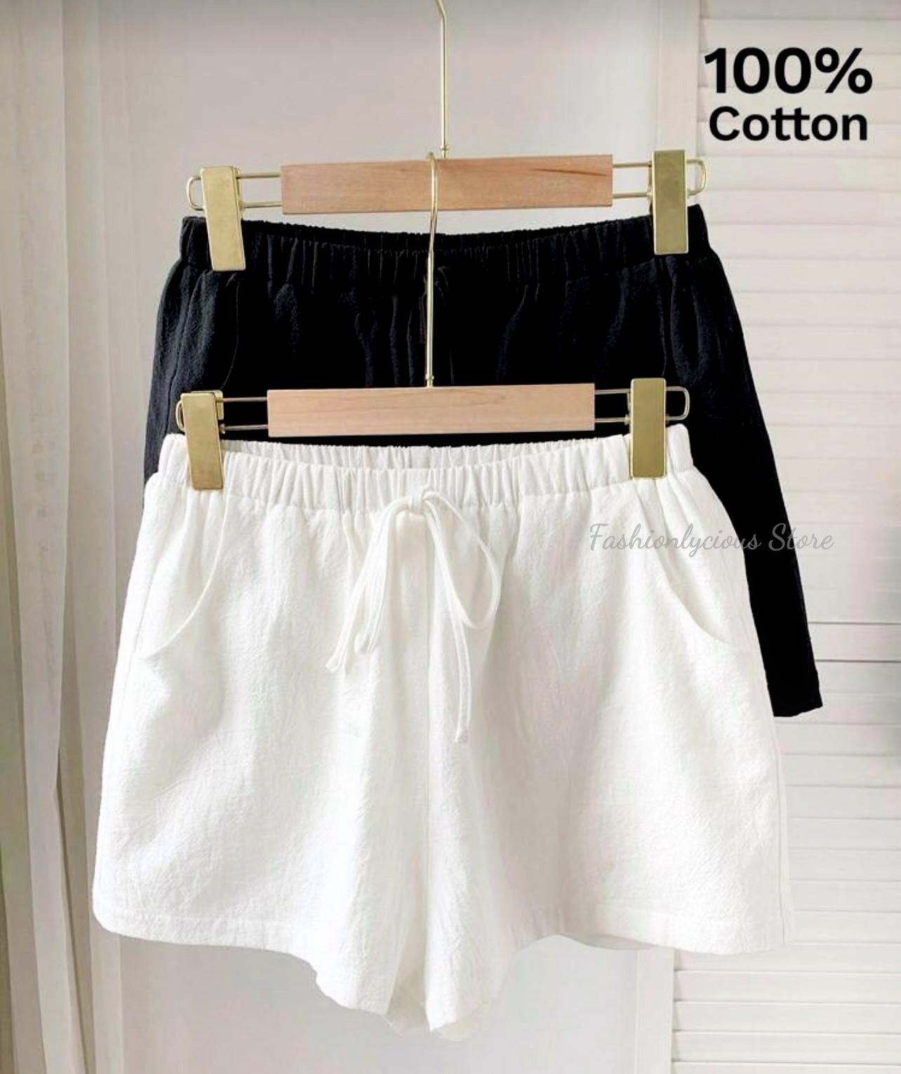 LINEN SHORTS