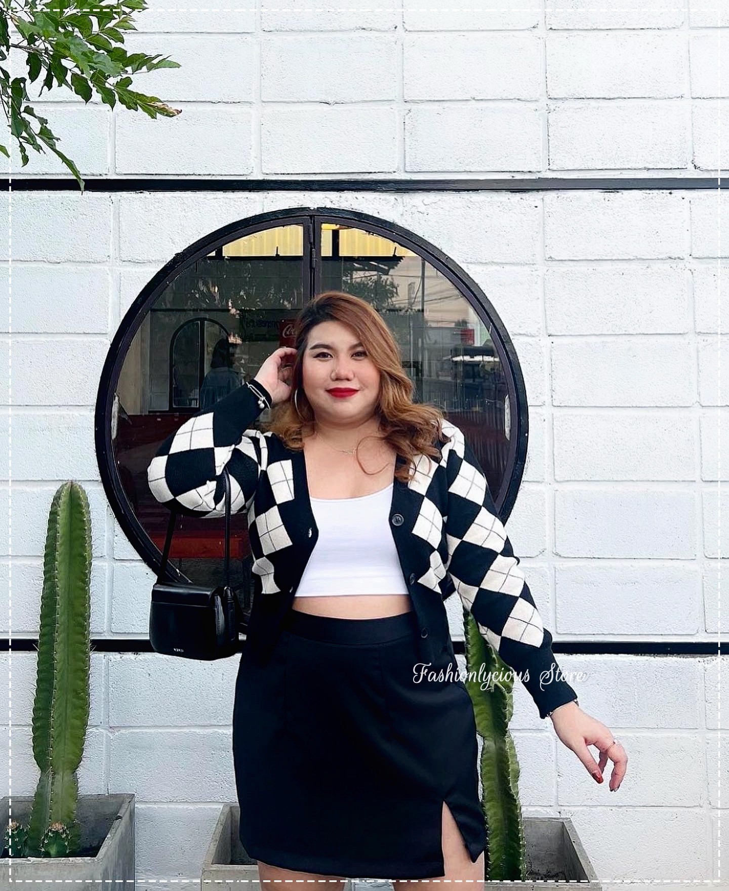 Split Mini Skirt