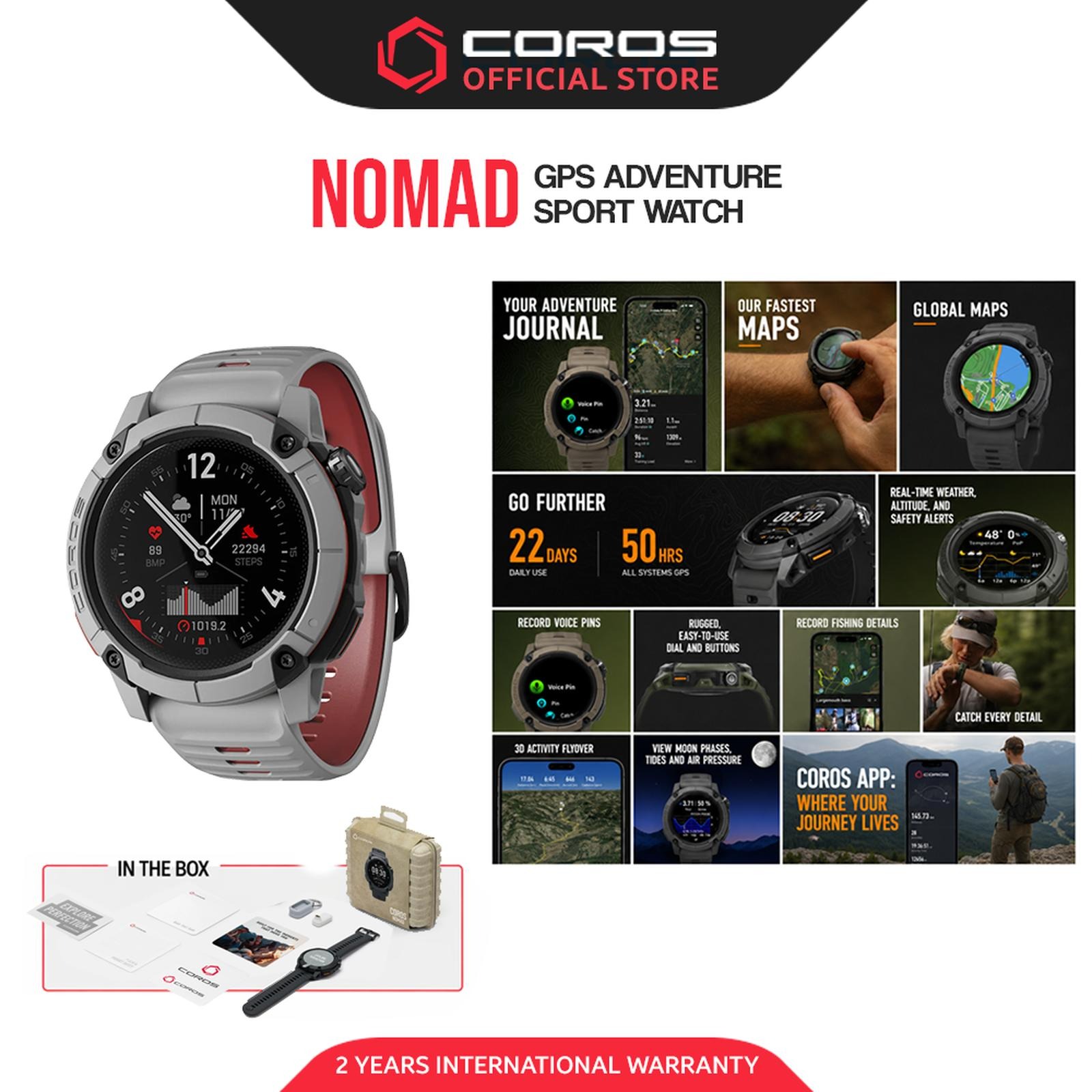 COROS NOMAD Ash Grey Limited Edition