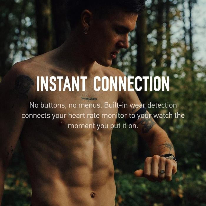 HEART RATE MONITOR - JAKOB INGEBRIGTSEN BLACK