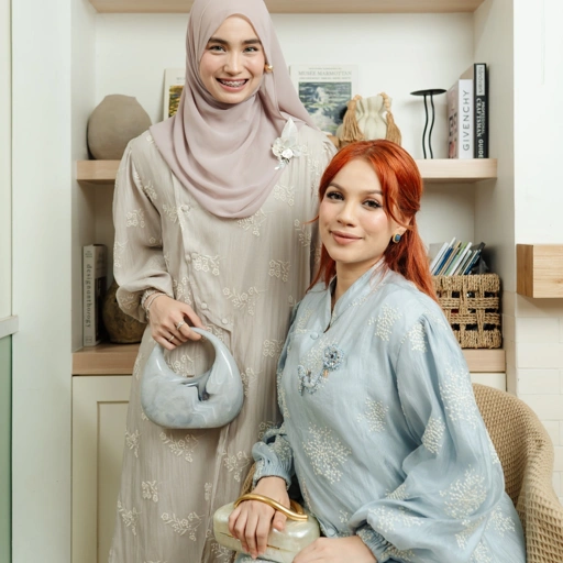 Image of [READY] Marie Raya Tunic - Peony Pattern (All Size)