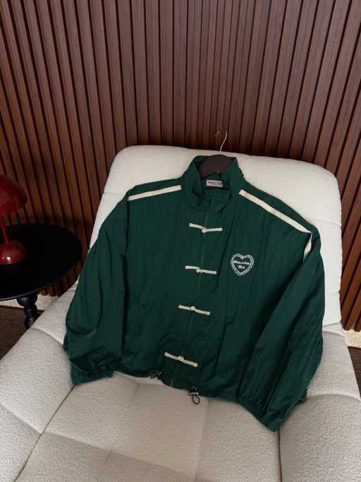 [KIRIM TGL 6] Cheongsam Jacket Green