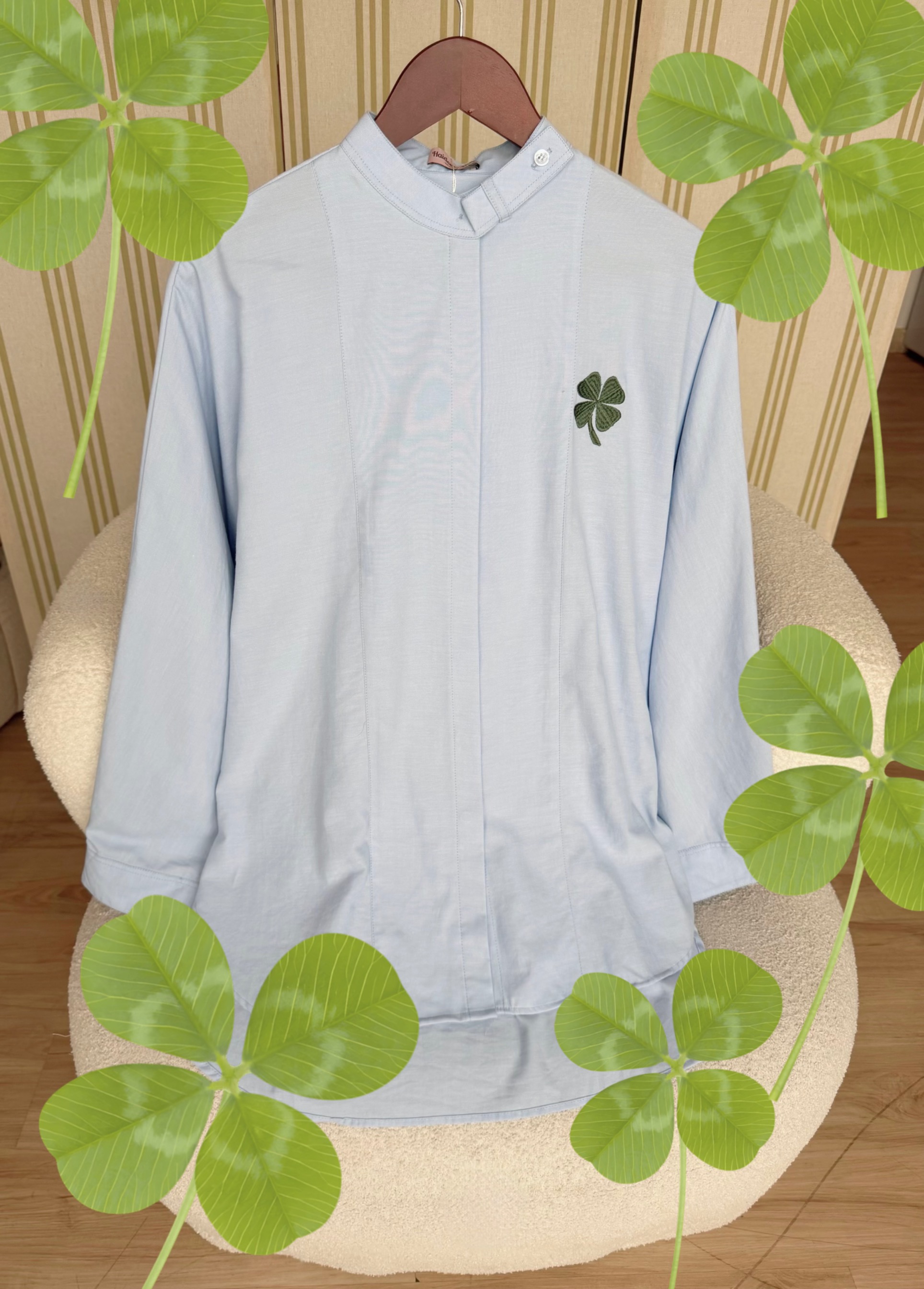 CLOVER OVERSIZED TOP