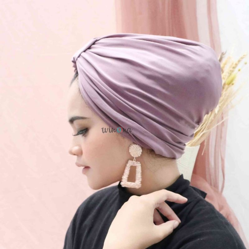 Turban Instant Best Seller Winonamodest - Kalyca Turban. Turban dewasa turban olahraga bahan jersey