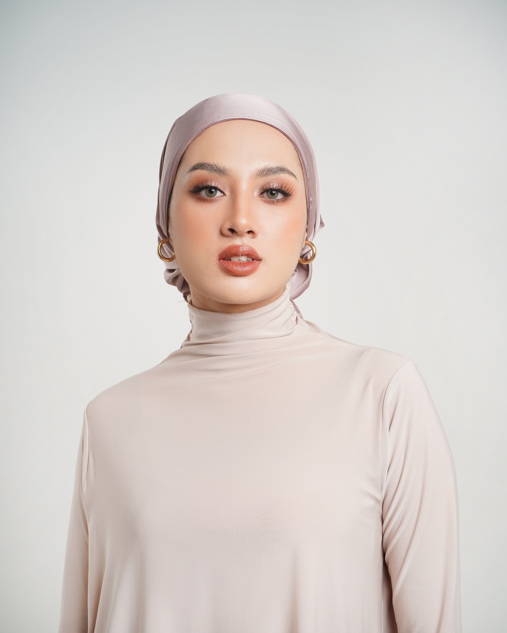 Lowkey Lux Series Original Instant Turban by winonamodest - Turban Dewasa - Turban Mewah - Turban Pesta - Bahan Silk Arm
