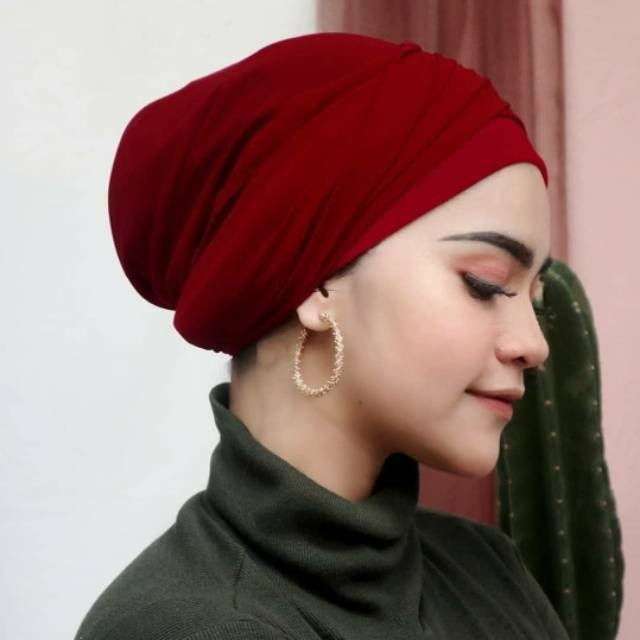 Hijab Instant Winonamodest - GEMMA ALL IN ONE SCARF. Pashmina Instant Babydoll with Inner