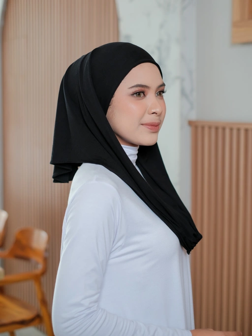 Image of Winonamodest - Instant Scarf Melayu - Cotton Rayon Spandex