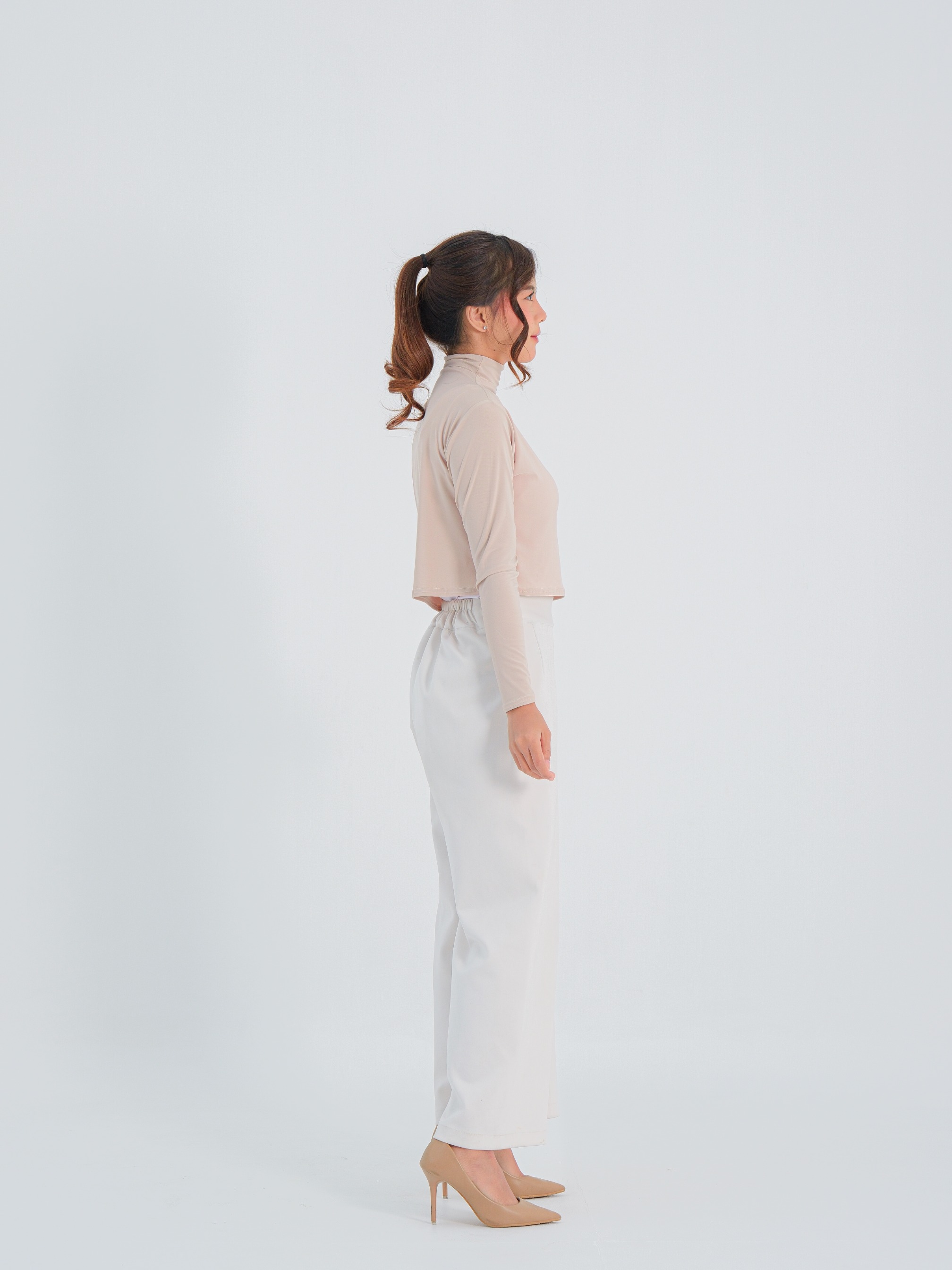 Lightweight Manset - baju inner dengan kerah turtleneck tinggi